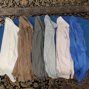 Bunch of men's shirts